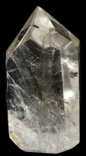 Polished Quartz Crystal Point - Madagascar #56131
